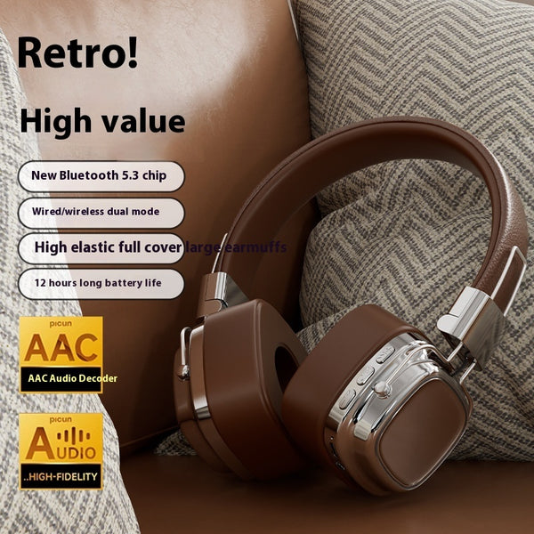Retro Wireless Headset - Bluetooth 5.3