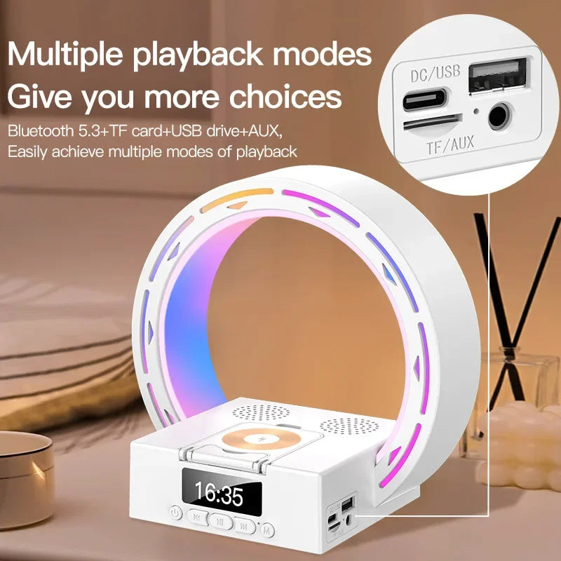 HaloRise™ – Charge. Play. Illuminate. Your Smart Bedside Essential