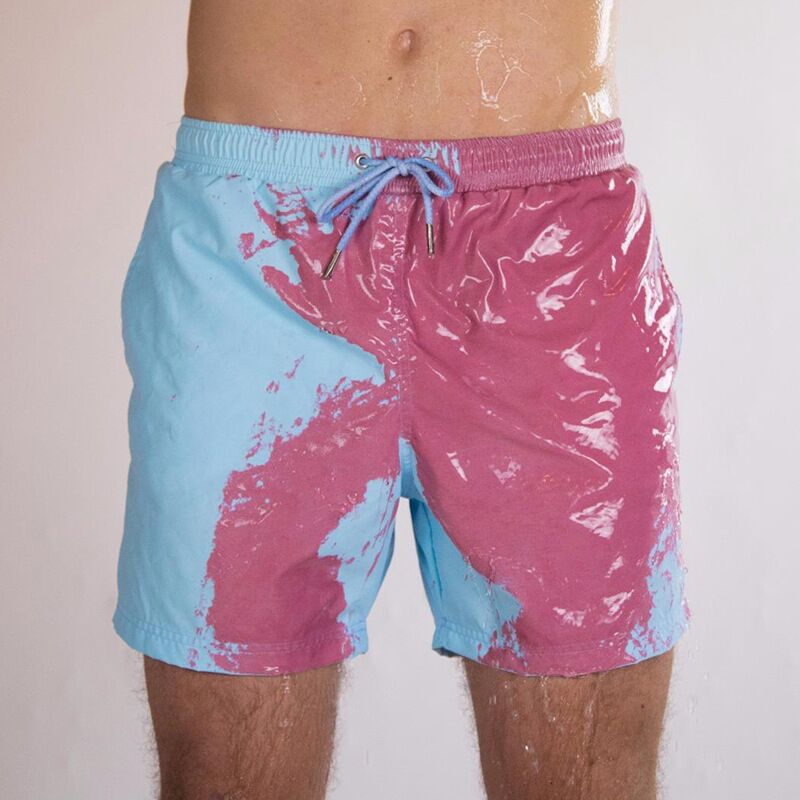 Discoloration Swimming Beach Shorts When Exposed To Water - ZingoStore