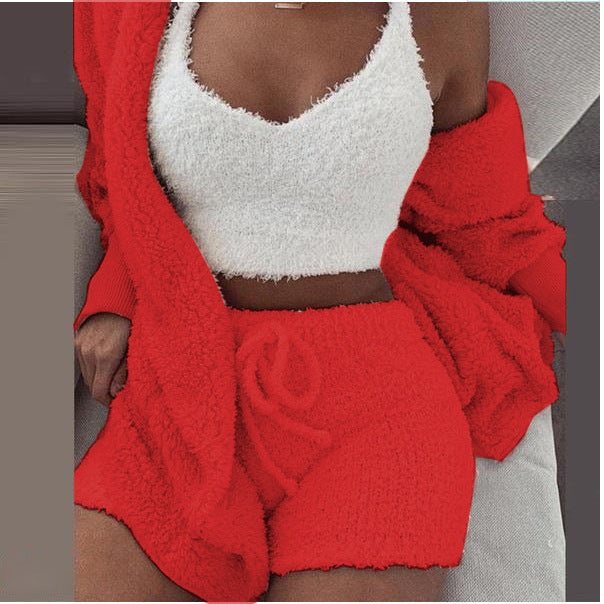 ChicComfort Couture Collection™ - Cosy Knit Set 3 Pieces - ZingoStore