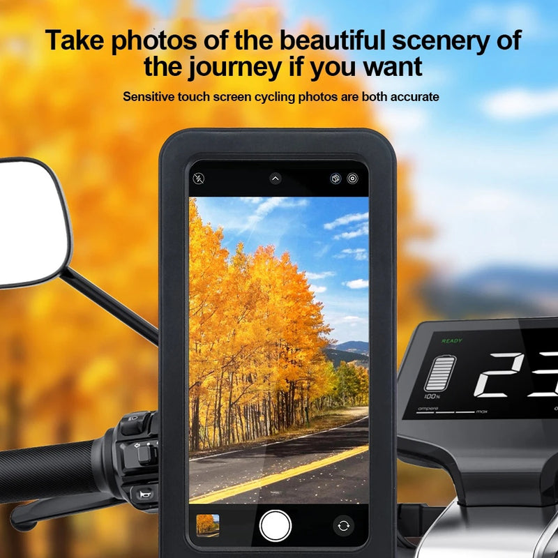 NavMaster™ - Magnetic and Waterproof Motorcycle-Bike Mobile Phone Holder