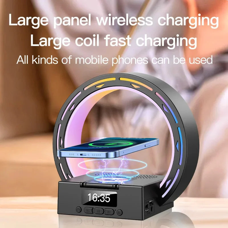 HaloRise™ – Charge. Play. Illuminate. Your Smart Bedside Essential