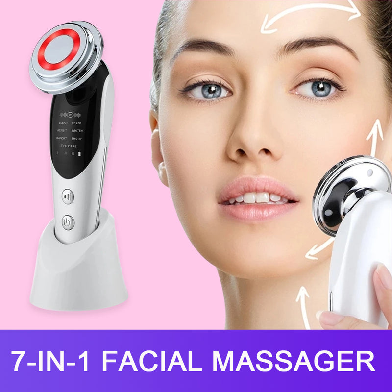 7 in 1 Facial Rejuvenating Massager - Anti-Aging - ZingoStore