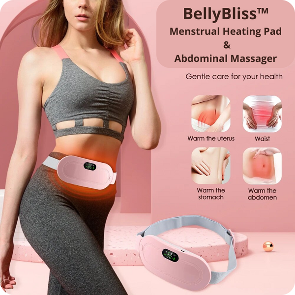 BellyBliss™ - Menstrual Heating Pad & Abdominal Massager