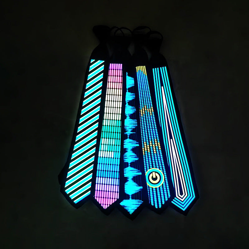 Glowing Necktie - Christmas & New Year Ball Party Performance - ZingoStore