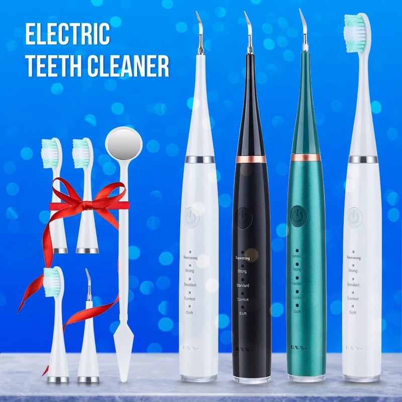 Ultrasonic Electric Teeth Cleaner - ZingoStore
