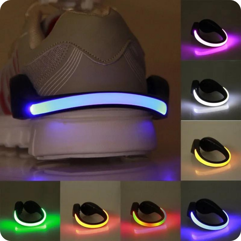 NightSafe LED Shoe Clips