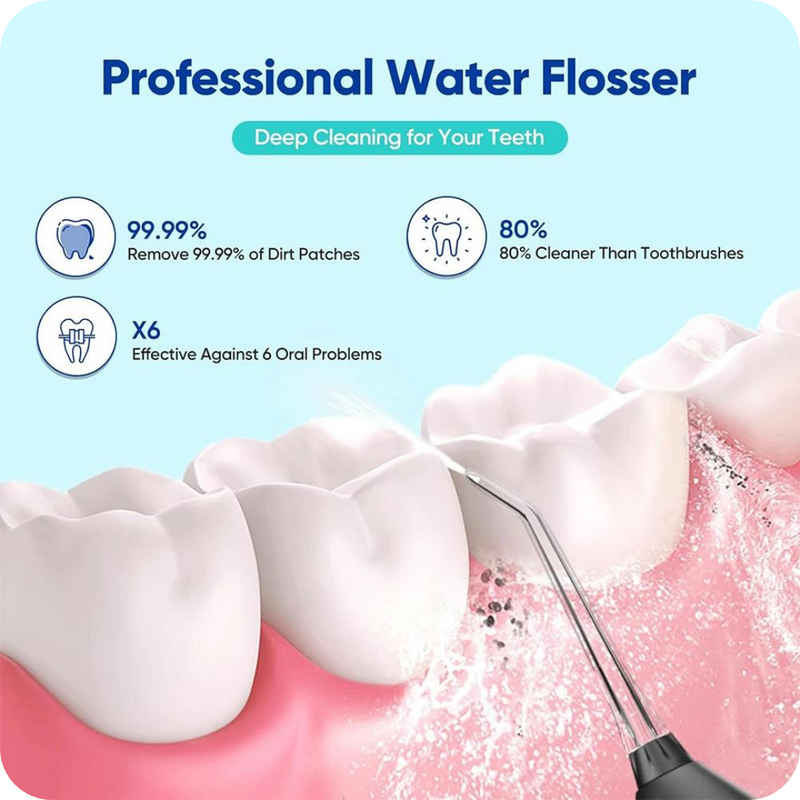 SmileFlow™ - Mobile Water Flosser